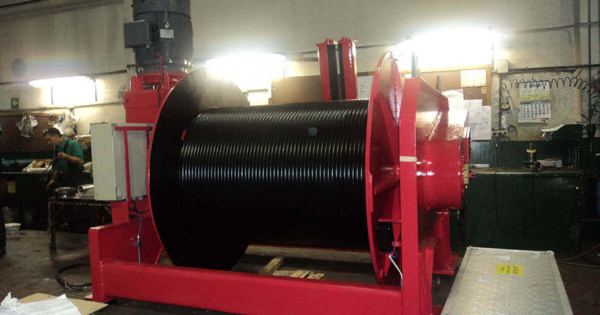 ROV winches - Fluidmecánica